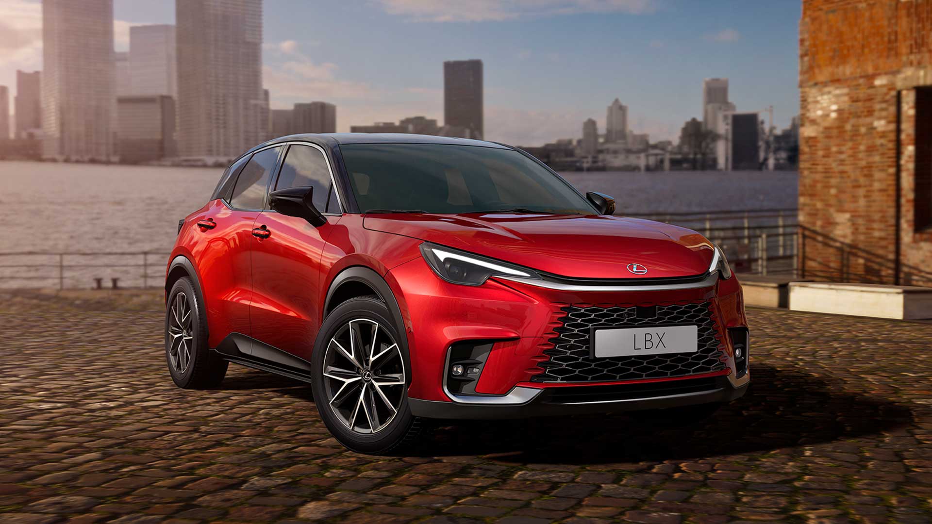 Lexus LBX pre-production model